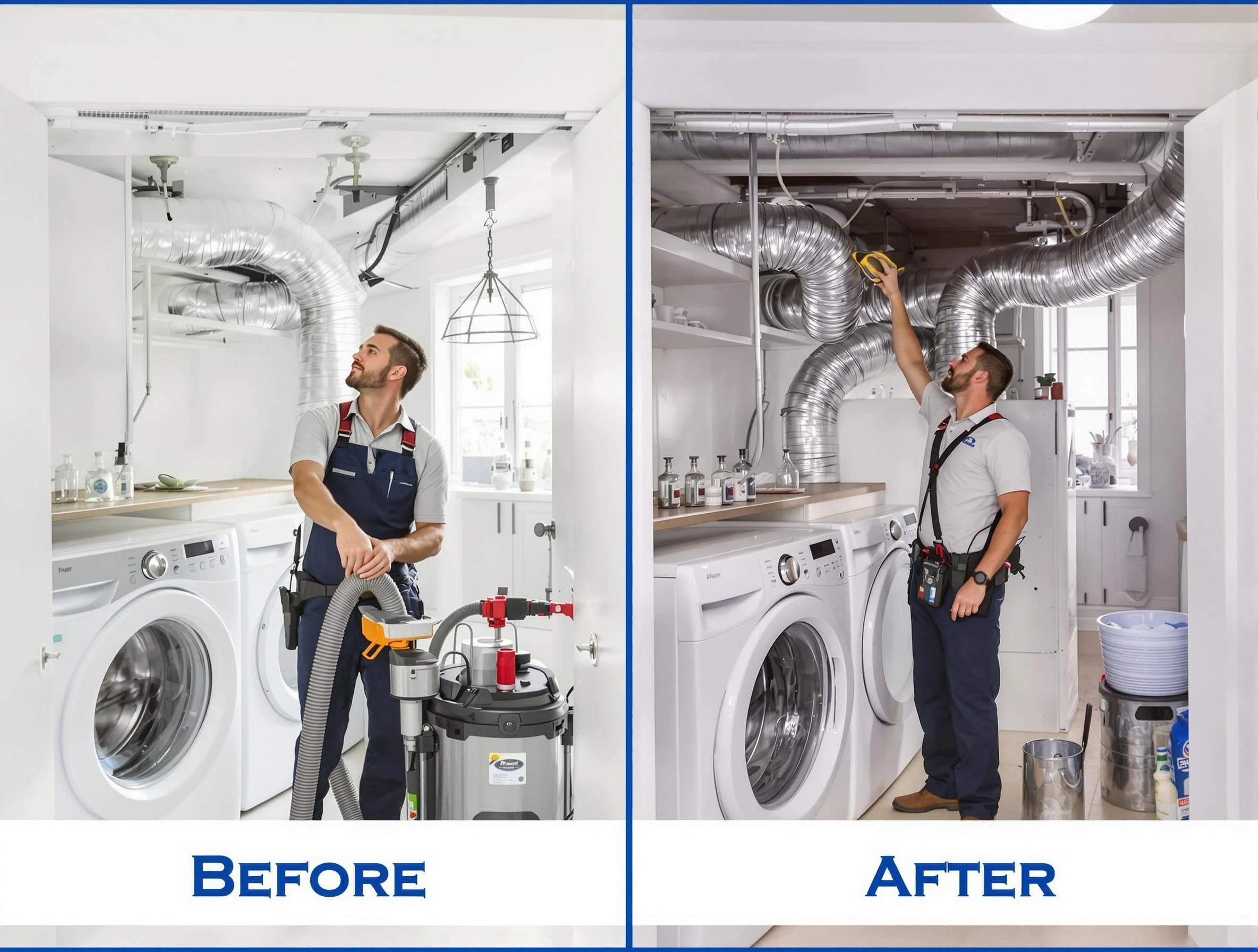 Expert gas dryer vent cleaning by Ashland Dryer Vent Cleaning in Ashland