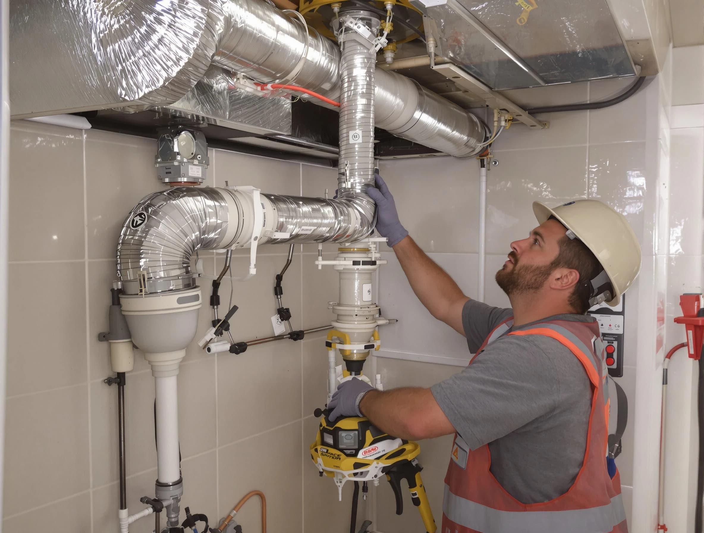 Ashland Dryer Vent Cleaning expert performing professional dryer vent repair and installation in Ashland