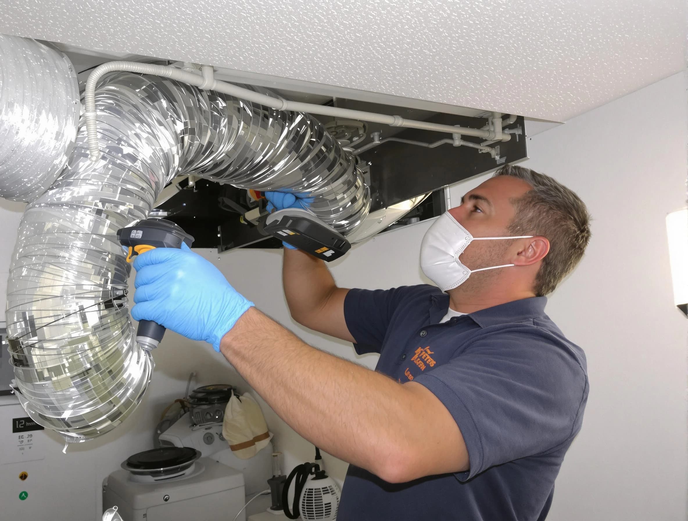 Ashland Dryer Vent Cleaning professional performing thorough residential dryer vent cleaning in Ashland