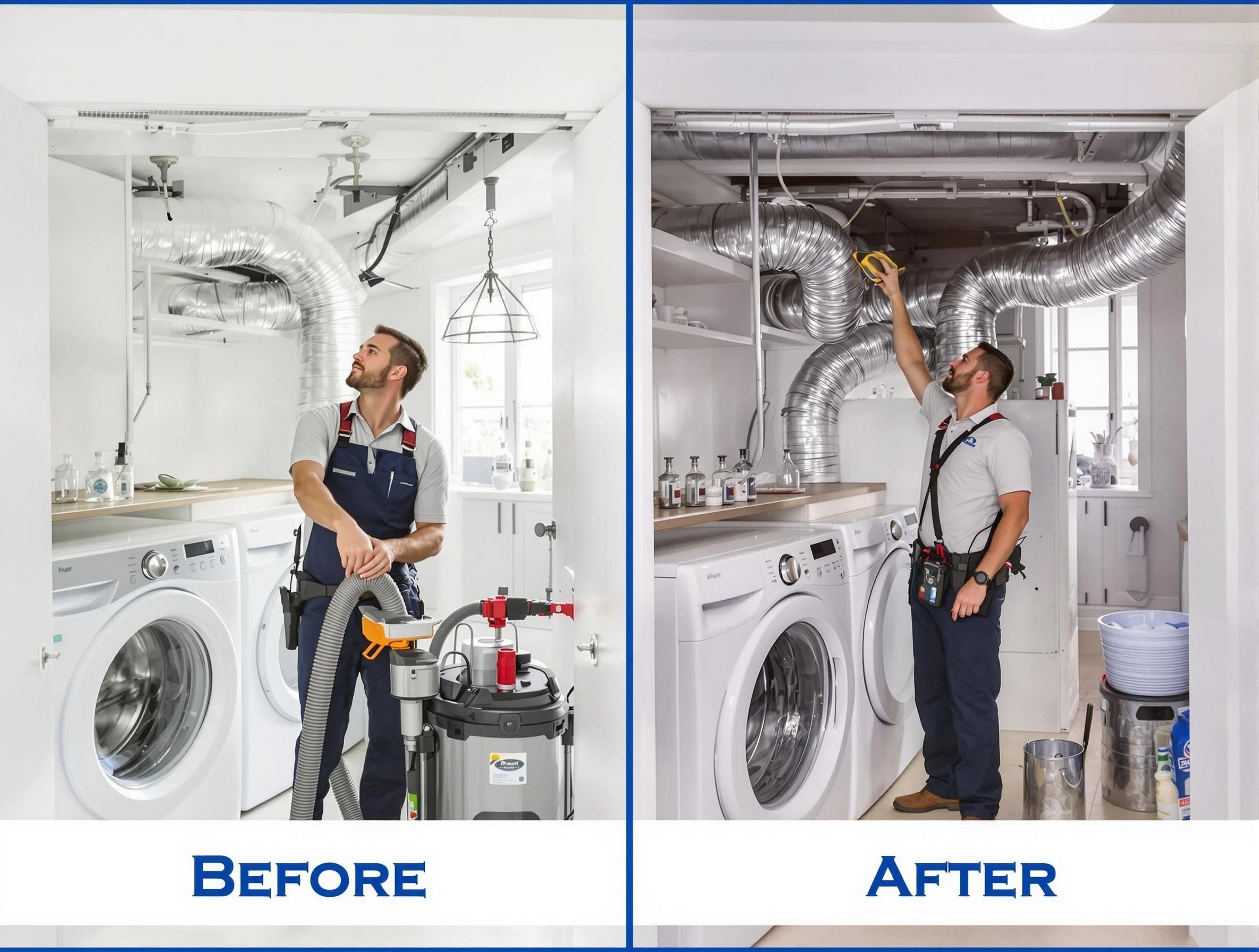 Expert gas dryer vent cleaning by Ashland Dryer Vent Cleaning in Ashland
